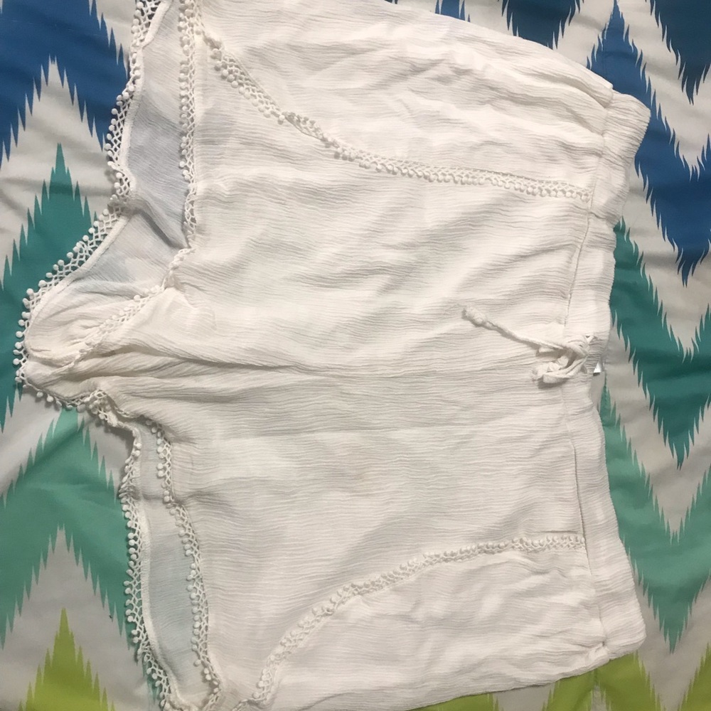 White shorts